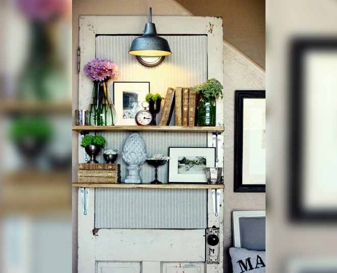 different uses of old door inside