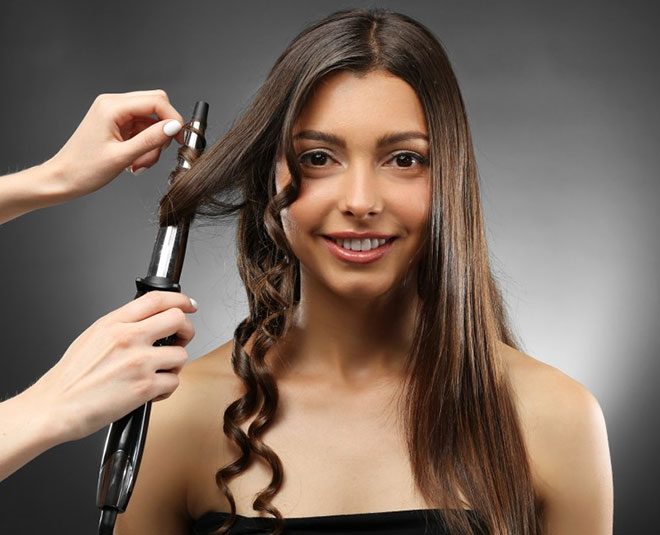 easy hair curling hacks gloves