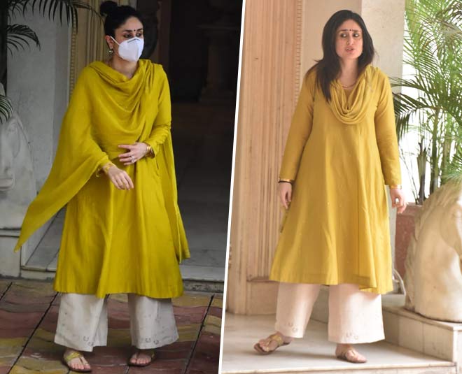 Kareena Kapoor Pante Sex - Bebo's Mustard Kurta Set Is A Must Have This Season, Here Is Why |  HerZindagi