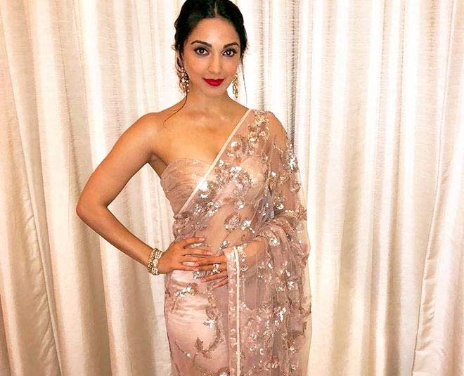 Bookmark Kiara Advani's Sarees And Blouse Designs For Inspiration This