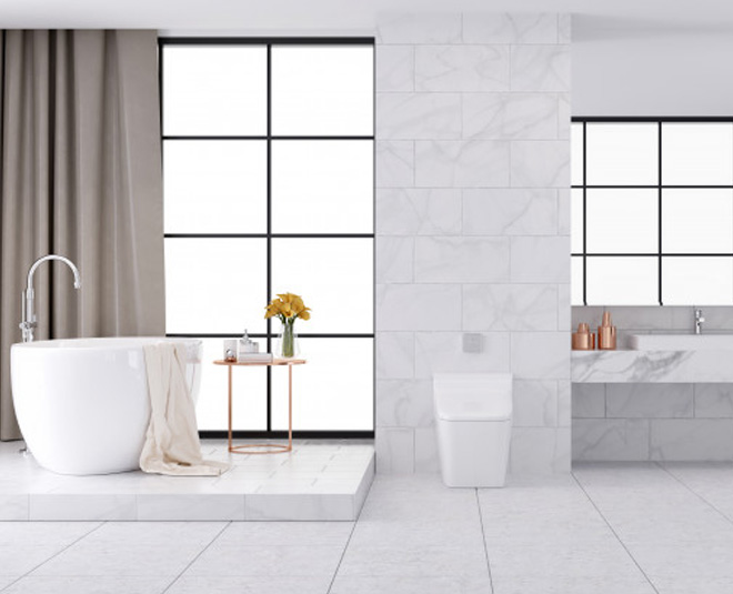 know some tips to clean bathroom fast inside 