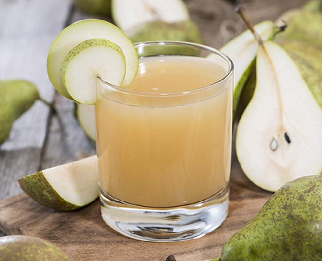 pear juice for constipatio