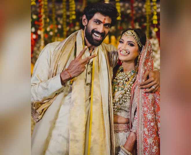 खबूसूरत लग रहा था कपल rana daggubati miheeka bajaj wedding inside