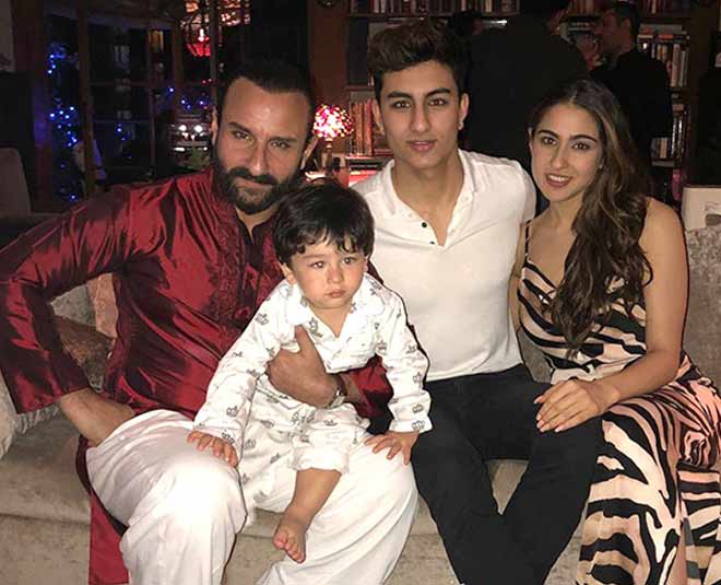 Saif Ali Khan and son Taimur's pic is all kinds of adorbs, see pic |  Bollywood News - The Indian Express