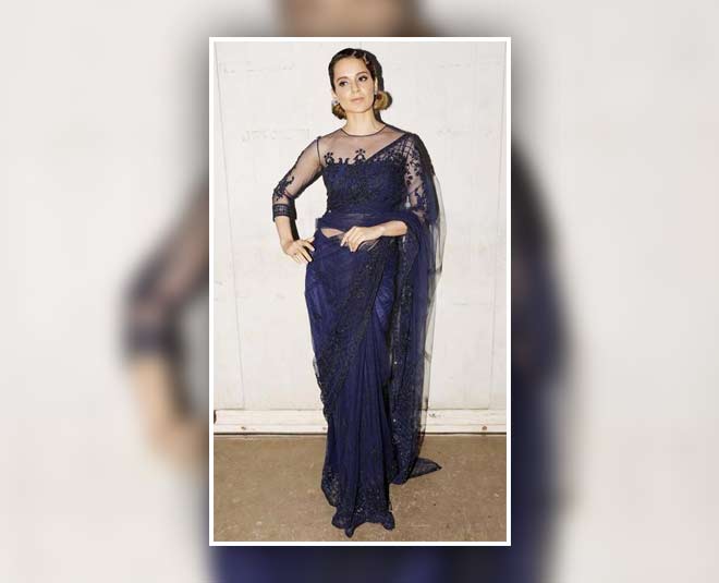 sheer blouse like bollywood actresses kangana inside 