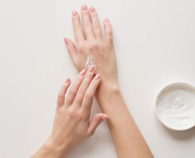 spf infused body lotion inside 