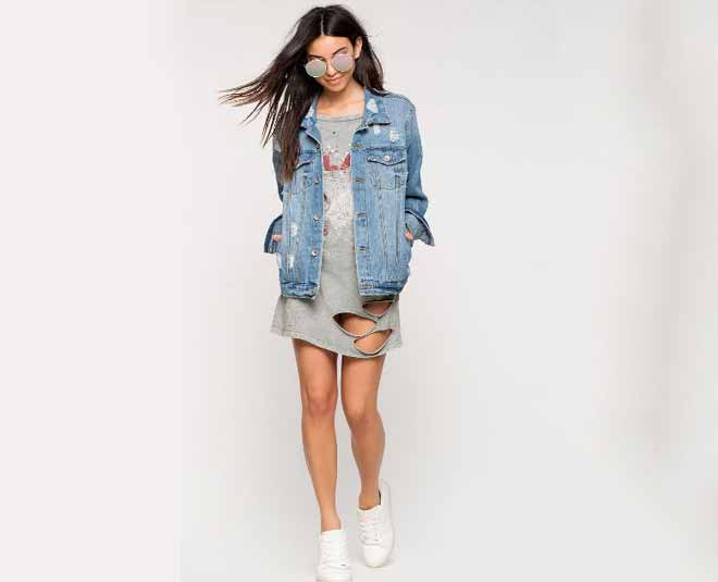 style your t shirt dress inside