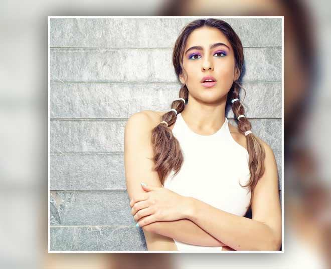 stylish hairdo for medium hair sara ali inside 