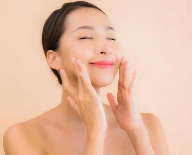 while using glycerin on face inside