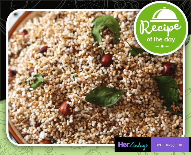 Make Your Own Amaranth Mix Namkeen For Healthy Snacking With This