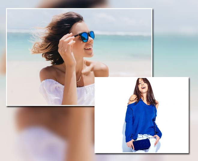 ब्लू फैशन एक्सेसरीज blue accessories