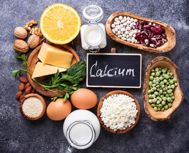 calcium rich foods inside 