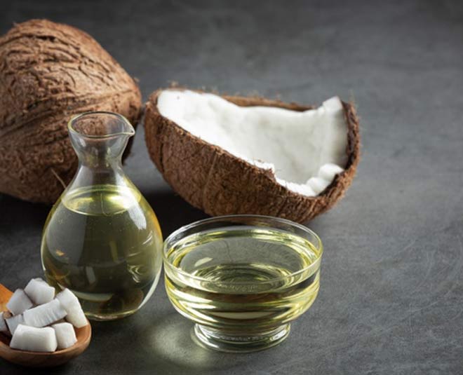 नारियल का तेल coconut oil for bald spot inside