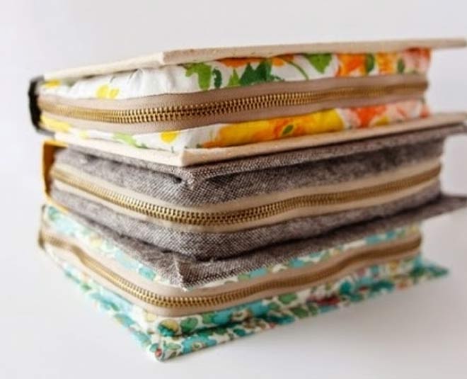 different ways of reusing old books INSIDE 