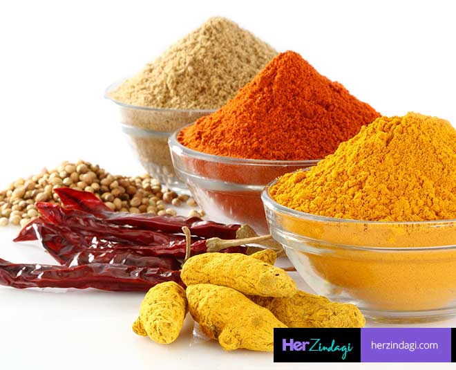 fake spices in kitchen