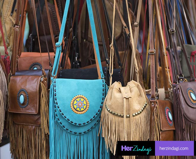 फ्रिंजिंग बैग स्टाइल fringing bags style