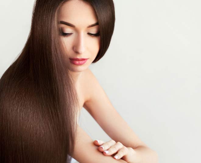 healthy hair with pumpkin