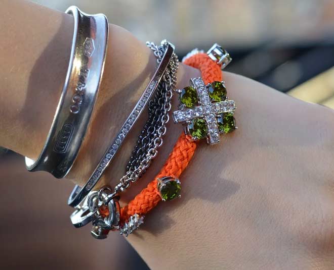 how to reuse old earrings as bracelet