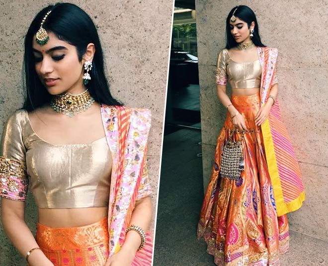 khushi kapoor dress inside 
