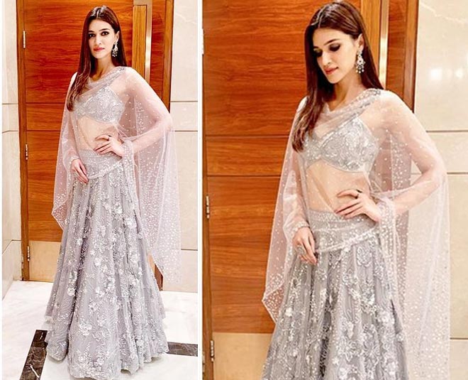 Kriti Sanon Traditional Dress Looks For Wedding Season In Hindi Kriti sanon has a taste for eggs, brown bread, and the usual chicken or fish, pulses, veggies, protein shakes and brown rice. kriti sanon traditional dress looks for