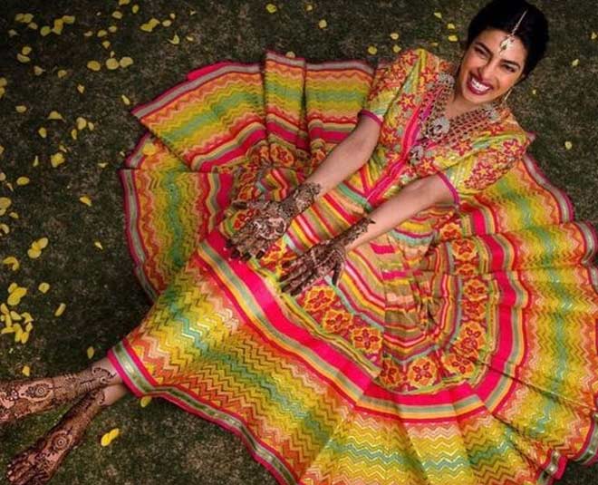 multi colour priyanka lahanga