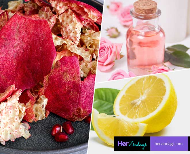 pomegranate face pack