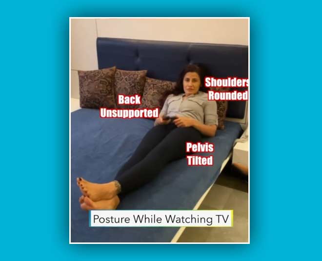 posture for tv wrong