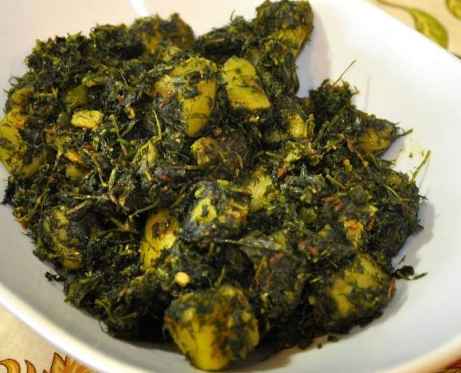 try these saag recipes at home methi sag inside 
