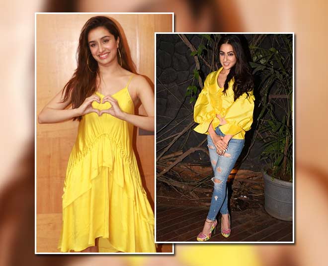 yellow top and dress