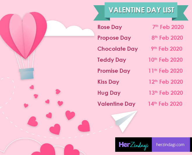 VALENTINE DAY calendar