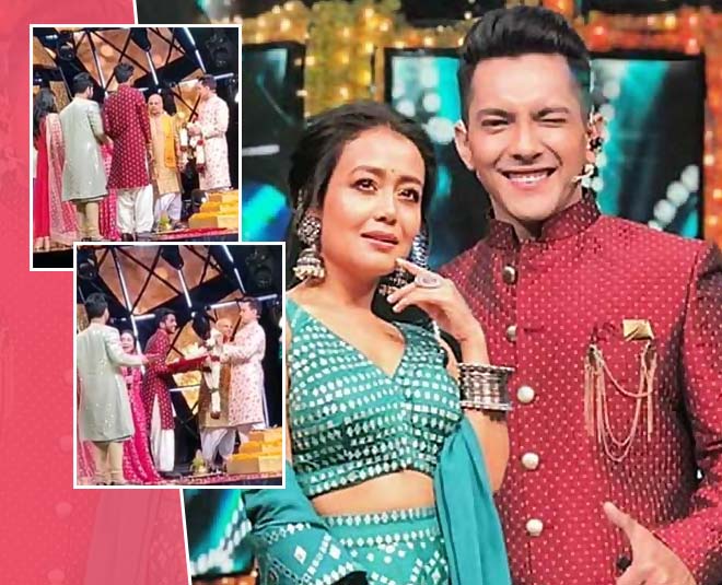 Watch Video Neha Kakkar And Aditya Narayan Get Married Before Valentine S Day Varmala Video Goes Viral On The Net