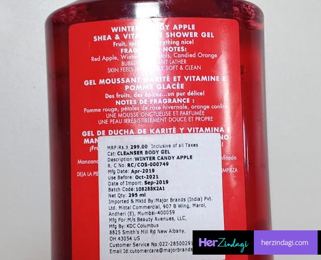 bath and body works winter candy apple