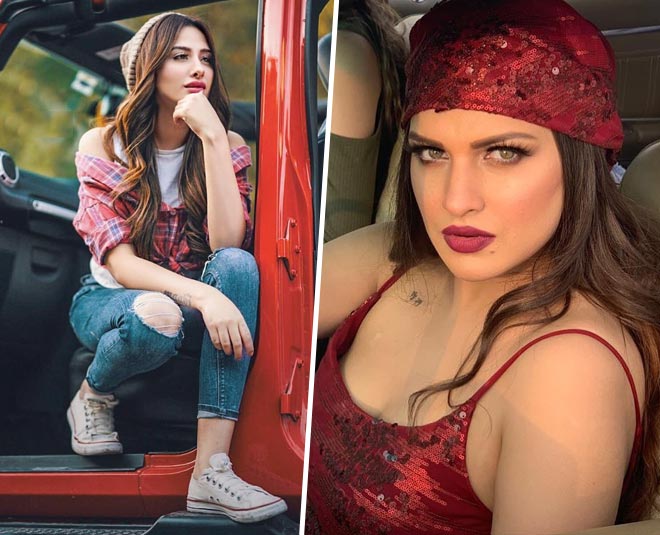 best style of himanshi and mahira