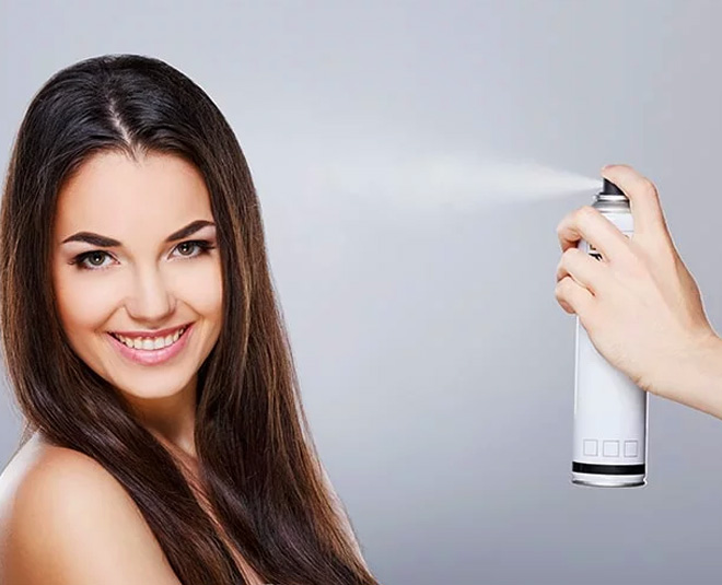 Know The Right Way Of Using Hairspray In Hindi Know The Right Way Of Using Hairspray Herzindagi