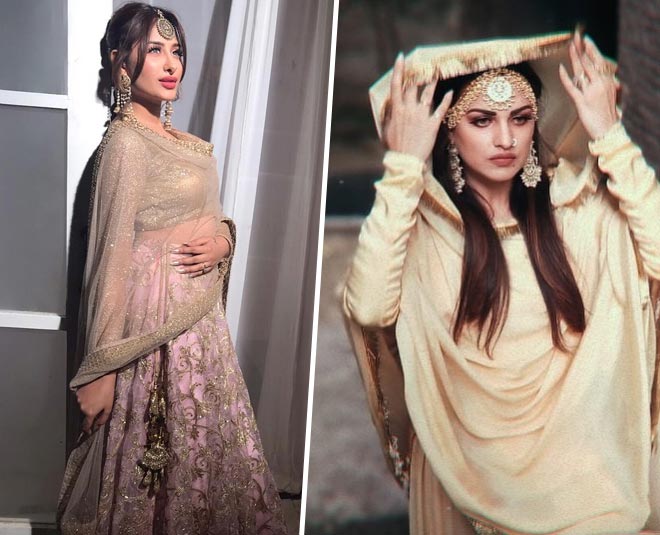 indian dress himanshi vs mahira