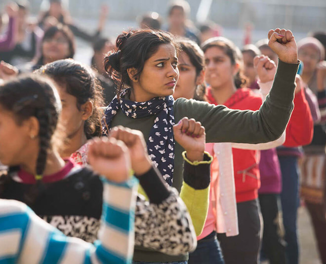 indian women celebrating international womens day