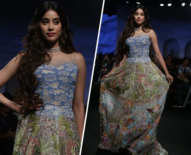 जाह्नवी का स्टाइल- janhvi kapoor lakme fashion week