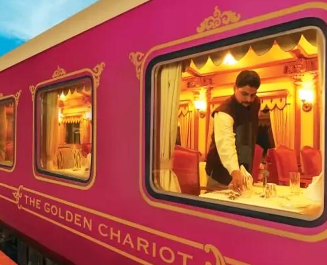 most luxurious trains of india golden chariot