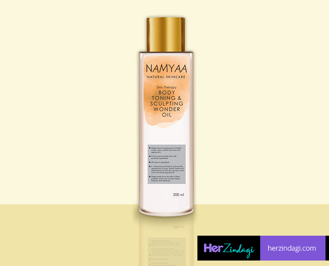 namyaa natural science body toning oil
