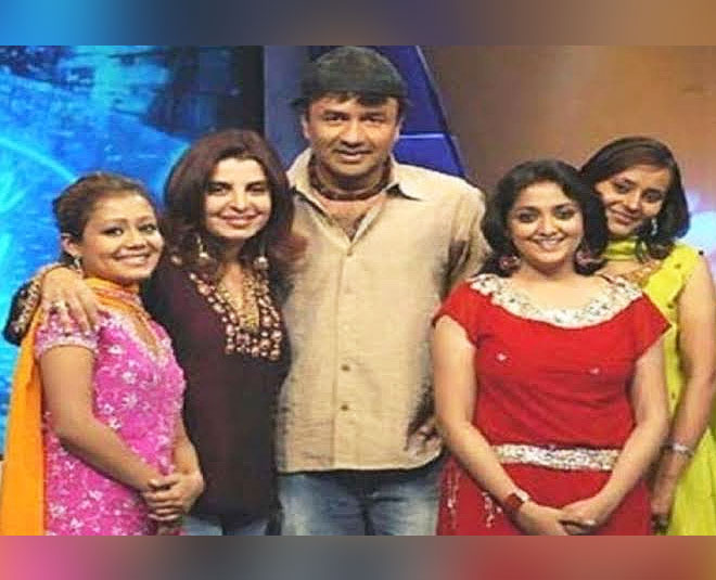 neha kakkar with judges