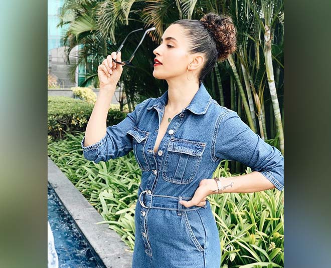 sanya malhotra casual look