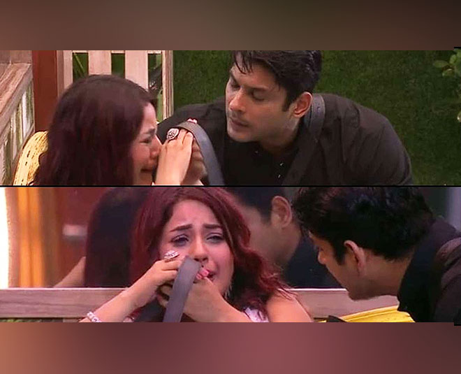 shehnaz crying sidharth
