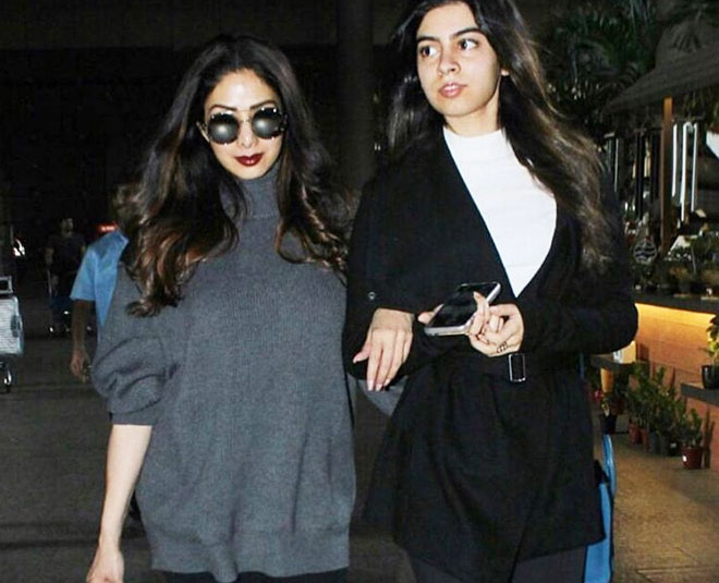 1978 में किया था पहला डेब्यू sridevi and khushi kapoor image