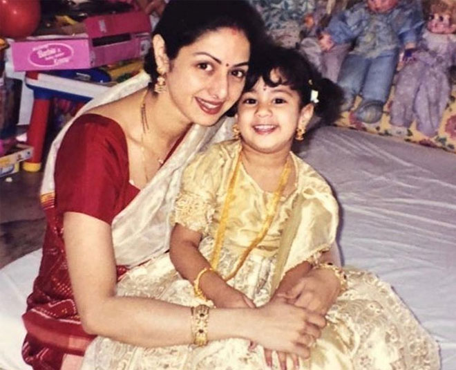 रेखा करती थीं श्रीदेवी की डबिंग sridevi jahnvi kapoor childhood photo