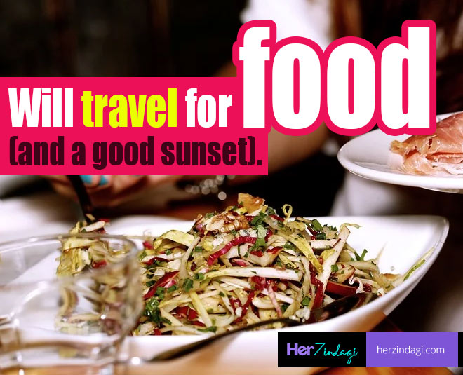 food and travel captions