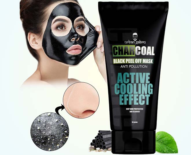 UrbanGabru CharCoal Peel Off Mask inside