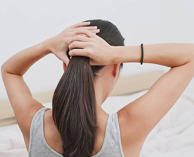 best knoting hairstyle to sleep in