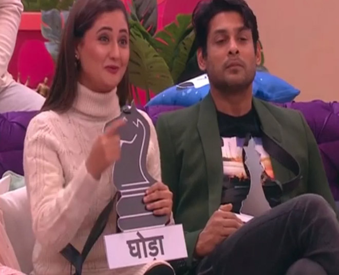 bigg boss  rashmi desai sidharth shukla INSIDE 
