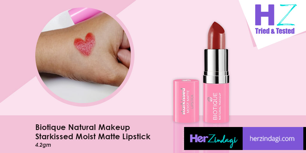 biotique matte lipstick