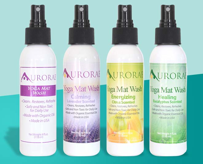 clean yoga mats hygiene spray